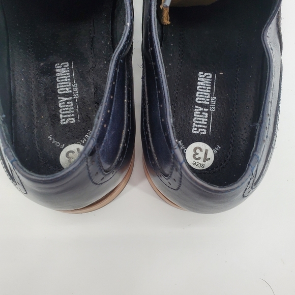 Stacy Adam leather wingtip oxford men's size 13 - Picture 4 of 7